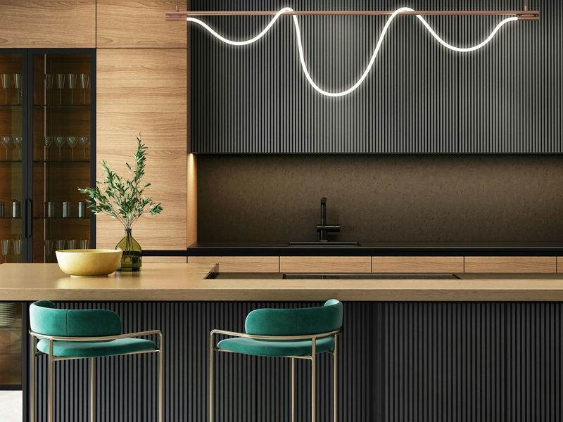 Proyecto cocina elegante